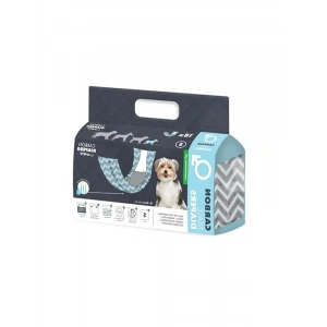 Erkek Köpekler için Carbonlu Külot, 18 Li Paket