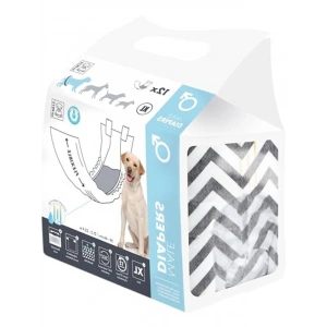 Erkek Köpekler İçin Külot, XL Beden, 12li Paket
