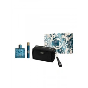 Erkek Parfüm Seti EDP 100 ml + EDP 10 ml + Çanta Seti