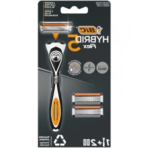 Erkek Tıraş Bıçağı Seti - 1 Sap, 2 Yedek Başlık