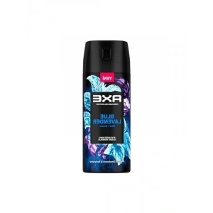 Erkekler için 150 ml sprey deodorant, mavi lavanta ve premium parfüm