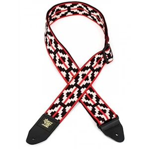 Ernie Ball Jacquard Gitar Askısı Kırmızı (Ristra Kırmızı)
