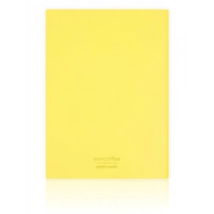 Esnek Kapaklı A6 Çizgili Cep Defteri - Krem