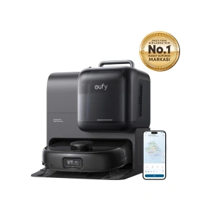 Eufy Anker Omni E28 20.000 Pa, Halı ve Koltuk Yıkamalı Robot Süpürge