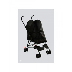 Evcil Hayvan Arabası (Siyah, 60*43*94 cm, Max 15 Kg)