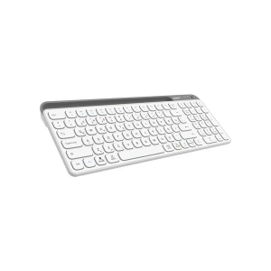 Everest KB-BT90 Beyaz/gri Bluetooth+ 2.4ghz Telefon Tablet Standlı Şarjlı Q Mac/win/android/ıos Uyum