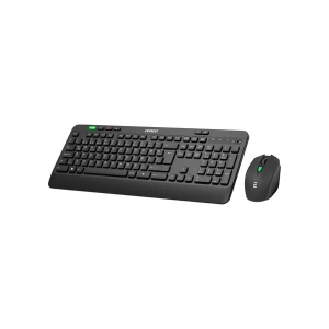 Everest KM-2620 Siyah USB Sessiz Switch Ince Kablosuz Q Multimedia Klavye + Mouse Set