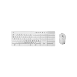 Everest KM-730 Beyaz Kablosuz Q Multimedia Klavye + Mouse Set