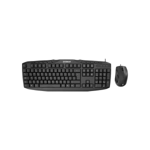 Everest UN-796 Siyah Usb Q Multimedia Klavye + Mouse Set
