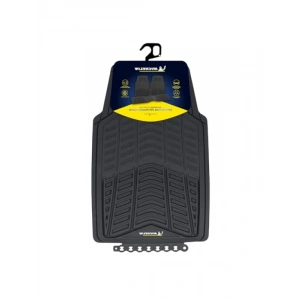 Evrensel 3D Havuzlu Oto Paspas - Kesilebilir 3 Parça Tasarım