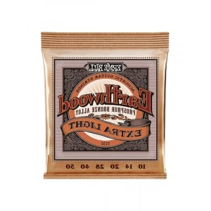 Extra Hafif Fosfor Bronz Akustik Gitar Telleri, 10-50 Kalınlık