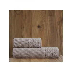 Extra Yumuşak Pamuklu 2li Havlu Seti - Bej