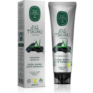 Eyüp Sabri Tuncer Diş Macunu 90 ml - Bambu Aktif Karbonlu Özlü