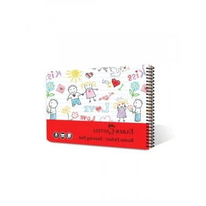 Faber-Castell 35x50 cm Resim Defteri - 30 Yaprak, Spiral Cilt