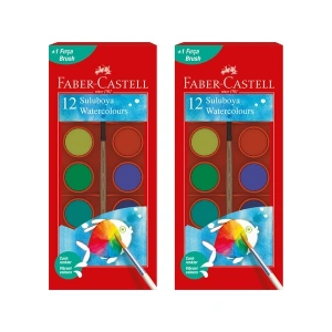 Faber-Castell Fc Suluboya Küçük Boy 12 R. 2li