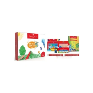Faber-Castell Okul Öncesi Jumbo Boyama Seti 6 Parça – Renkli İlk Boyama Deneyimi