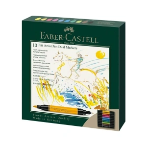 Faber-Castell Pitt Artist Pen Dual Markör 10’lu