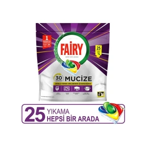 Fairy Mucize Bulaşık Makinesi Deterjanı Kapsülü/tableti 25 Yıkama