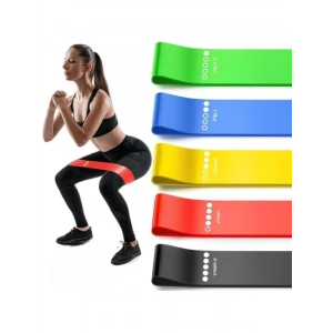 Farklı Direnç Seviyelerinde Pilates Bandı Seti