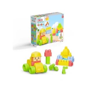 Fen Toys 04128 Yumuşak Bloki Blokları Araba Set 24 Parça