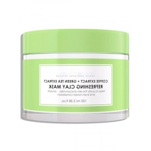 Ferahlatici Kil Maskesi - Kahve ve Yeşil Çay Özlü 100 ml