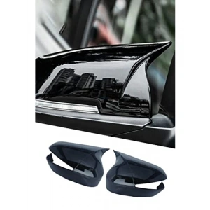 Fiat Egea İçin Uyumlu Siyah Yarasa Ayna Kapağı