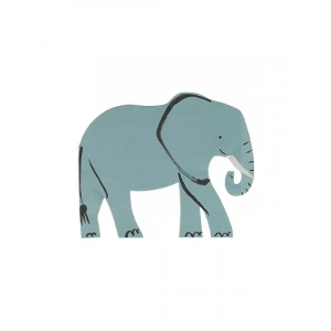 Fil Tasarımlı Peçeteler - 16lı Set