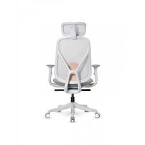 Fileli Başlıklı Gri Çalışma Koltuğu