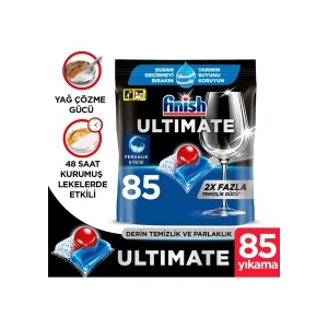 Finish Ultimate Bulaşık Makinesi Deterjanı 85 Tablet