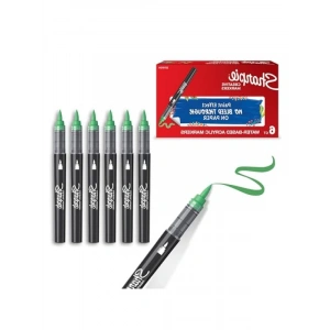 Fırça Uçlu Akrilik Markör - Zümrüt Yeşili