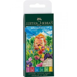 Fırça Uçlu Çizim Kalemi Bahar Serisi 6lı Set