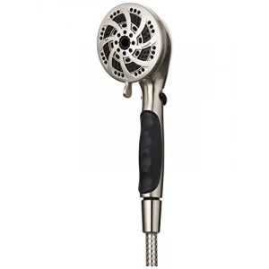 Fırçalanmış Nikel El Duşu - 72 inç Hortum, 5 Püskürtme Ayarı