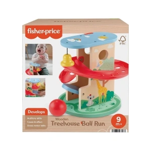 Fisher-Price Ahşap Ağaçev Top Kaydırağı HXT92