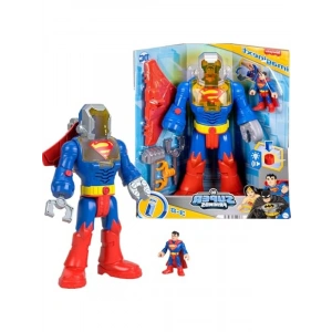 Fisher-Price Imaginext DC Super Friends™ Superman™ Insider ve Exo Kostümü Imaginext DC Super Friends Superman Insider ve Exo Kostümü, ışıklı ve sesli robot, 6 parça JCT47