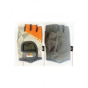 Fitness Eldiveni, XL Boyut ve Gri-Turuncu Renk Seçeneği ile