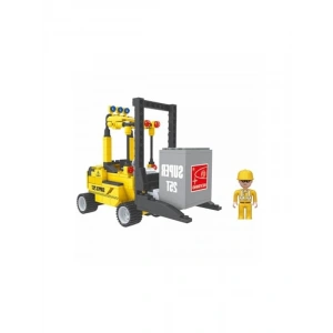 Forklift Seti, 195 Parça ile İnşaat Oyunları için Eğlenceli Model