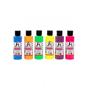 Fosforlu 6x70 ml Multi Akrilik Set, Parlak Renk Seçenekleri