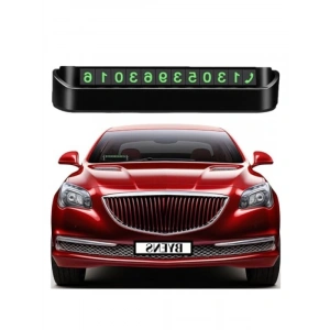 Fosforlu Araç Numaratörü ile Park Telefon Numarası Gösterimi