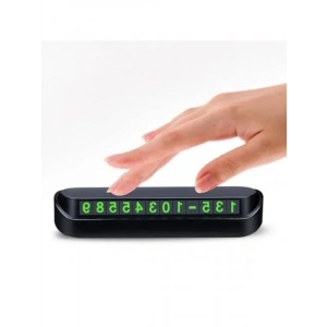 Fosforlu Araç Park Numaratörü - Pratik ve Şık Tasarım