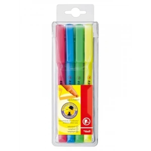 Fosforlu Kalem Seti - 4lü Paket, Çeşitli Renkler