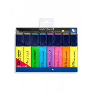 Fosforlu Kalem Seti - 8li Çeşitli Renkler