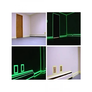 Fosforlu Yeşil Yansıyan Şerit Bant - 4 Metre
