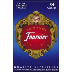 Fournier De Luxe Briç Kartları-Mavi
