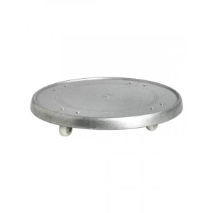 Galvanizli 31 cm Tekerlekli Saksı Altı, Pratik Kullanım