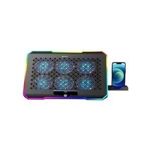 Gamebooster GB-NS61 15-17 Siyah 6-Fanlı Notebook Soğutucu