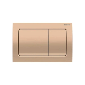 Geberit ALPHA30 Kumanda Kapağı Çift Basmalı, Bronz - 115.055.QA.1