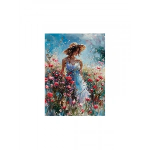 Gelincik Temalı 1000 Parça Puzzle, Eğlenceli Yapboz