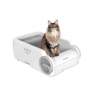 Geniş Hazne Açık Tasarımlı Akıllı Kedi Tuvaleti