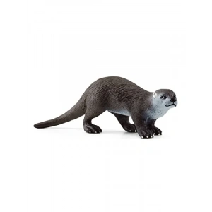 Gerçekçi Su Samuru Figürü - Elde Boyanmış Detaylar