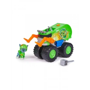 Geri Dönüşümlü Canavar Kamyon ve Köpek Figürü